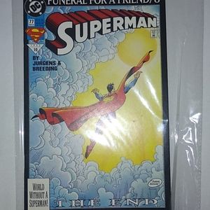 Superman funeral for a friend /8 comic